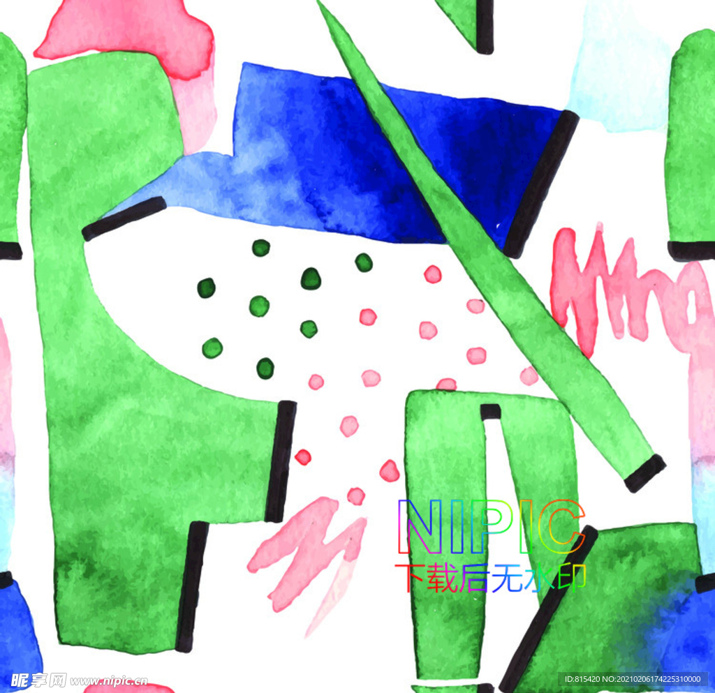 服装印花eps图形