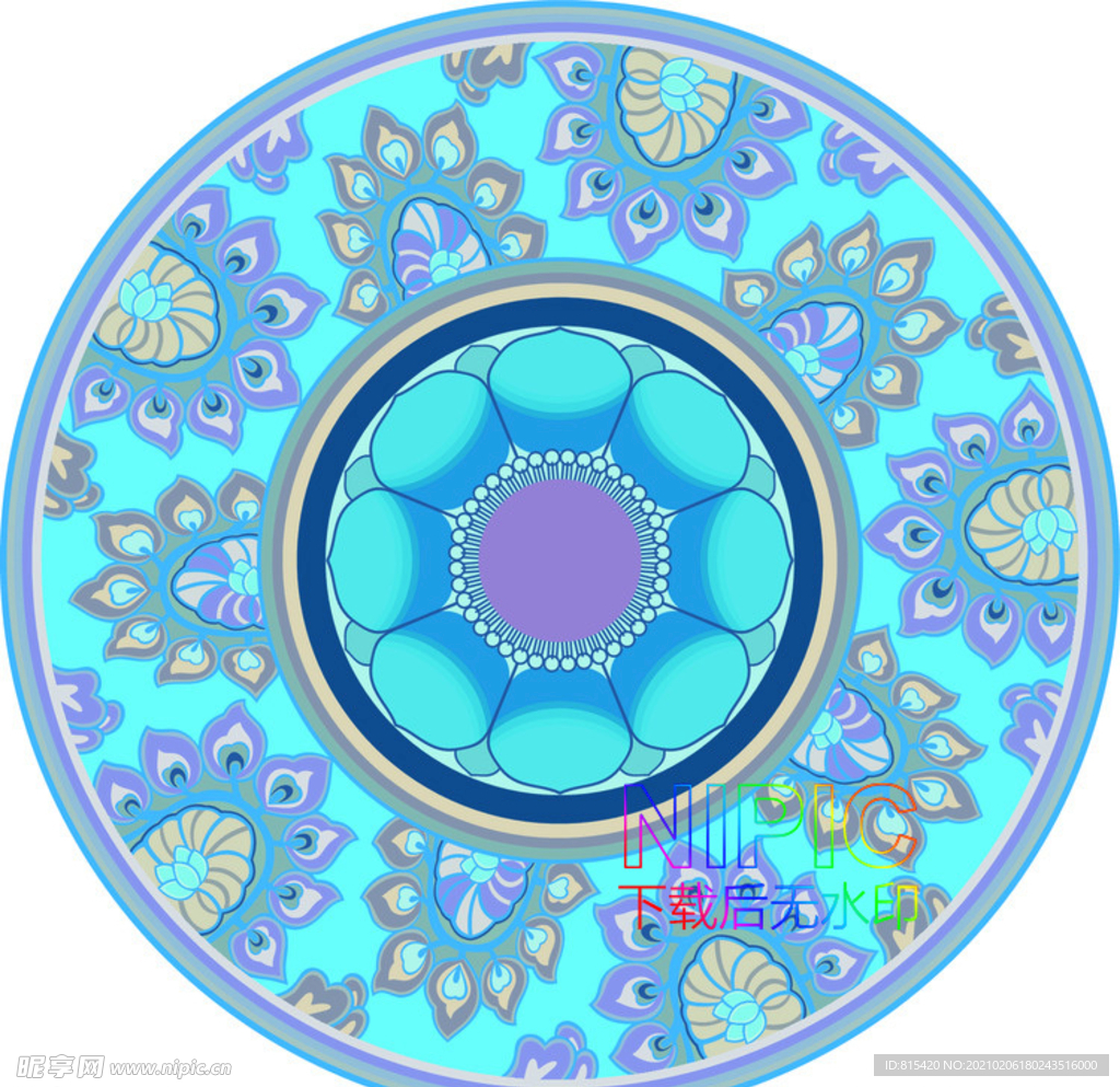 电脑绣花eps图片