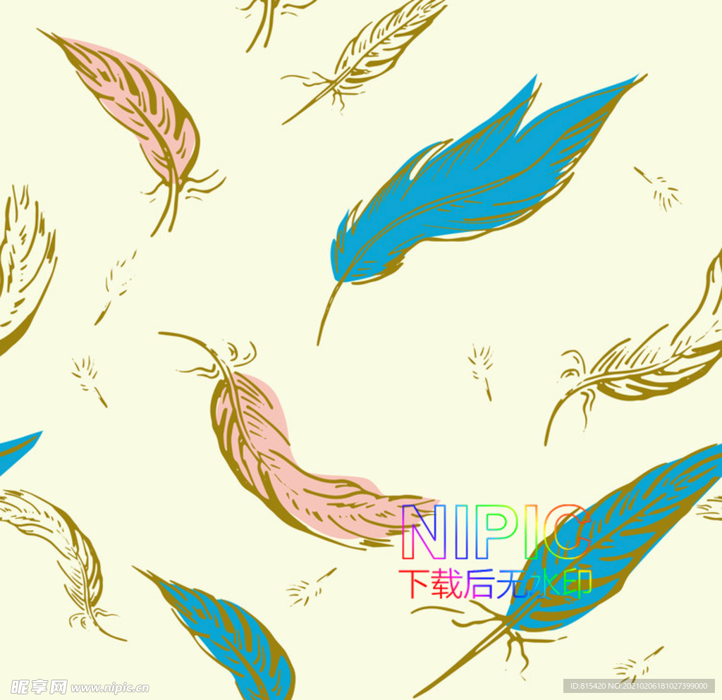 花纹印花eps图形