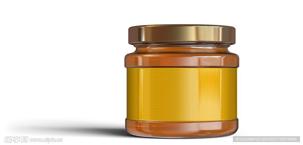 玻璃瓶包装设计样机图