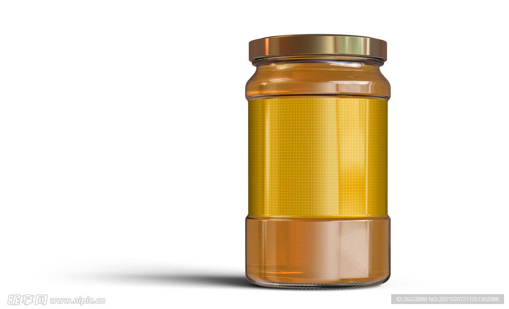 玻璃瓶包装设计样机图