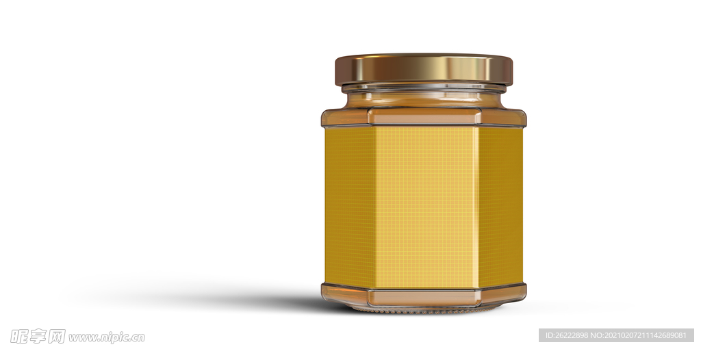 玻璃瓶包装设计样机图