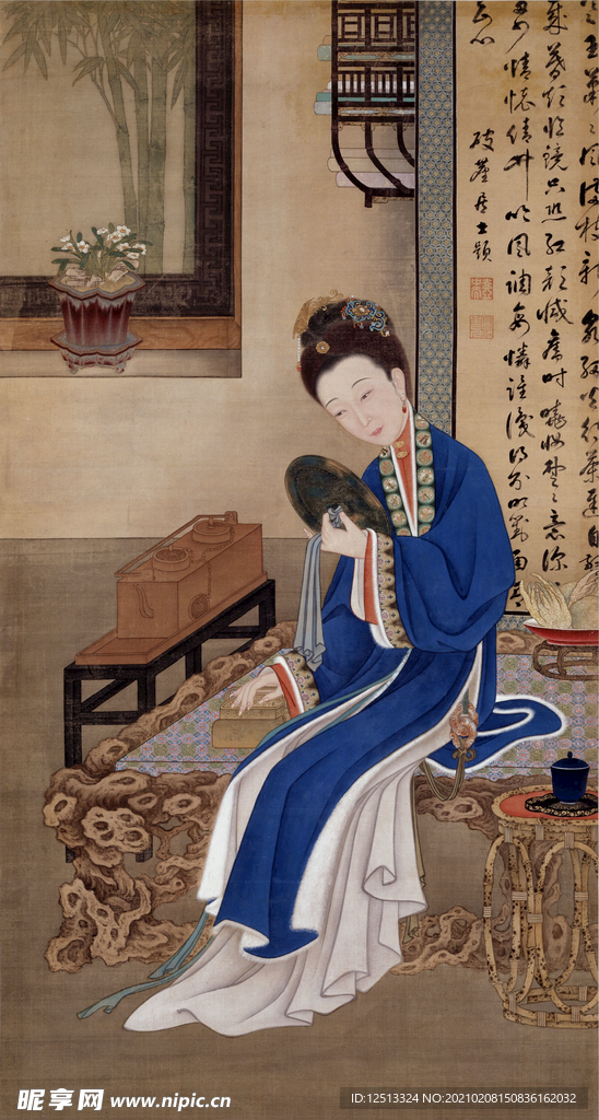 雍正十二美人图