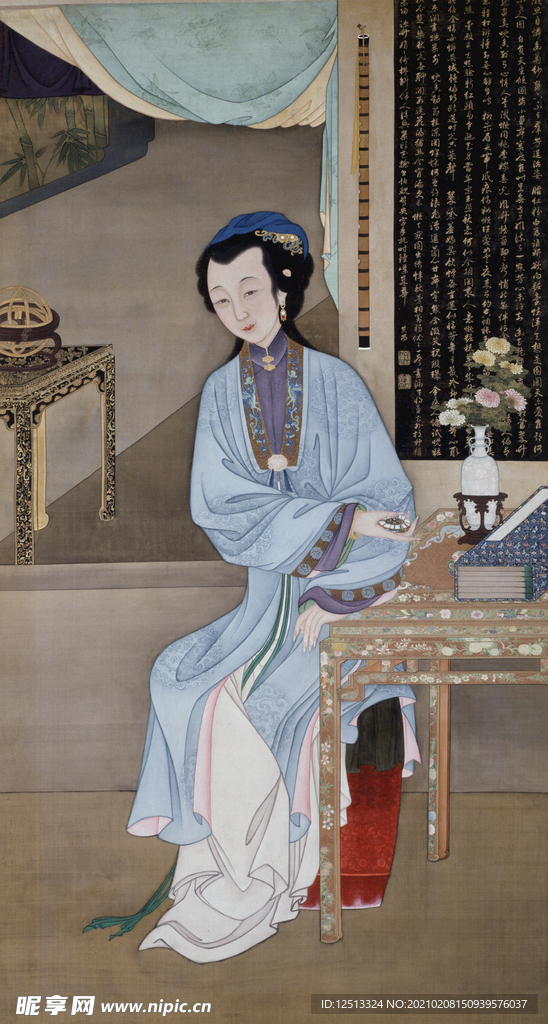 雍正十二美人图