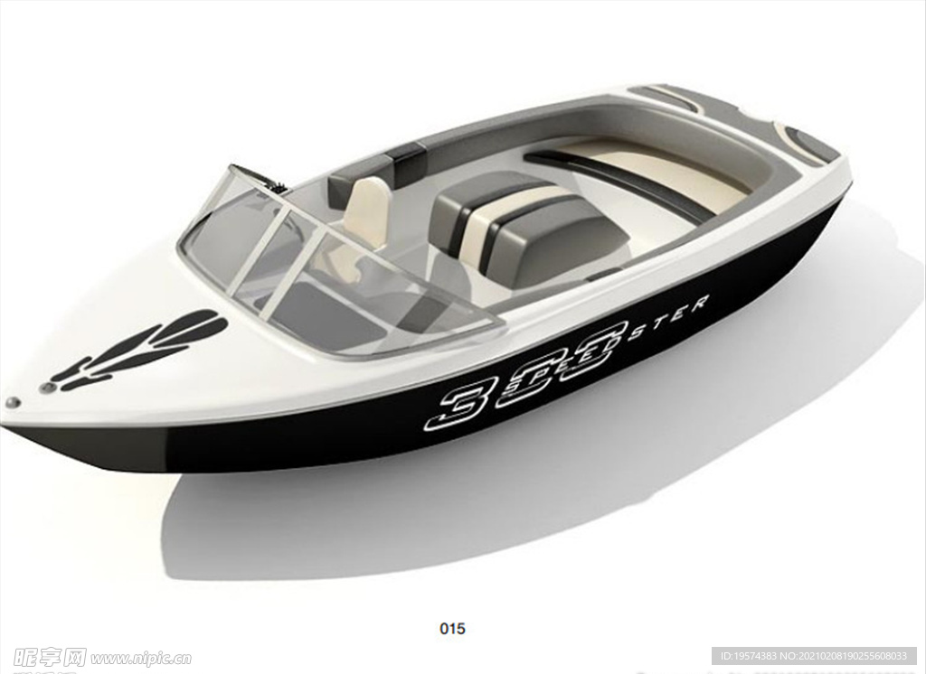 3dmaxC4D模型游艇