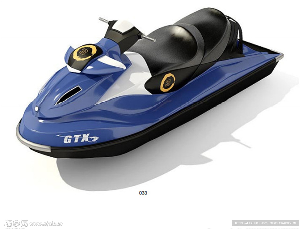 3dmaxC4D模型游艇