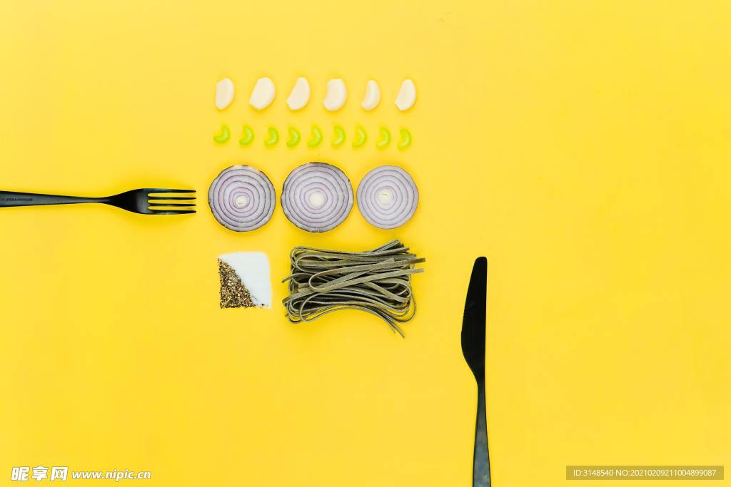 餐饮食材原料摆拍