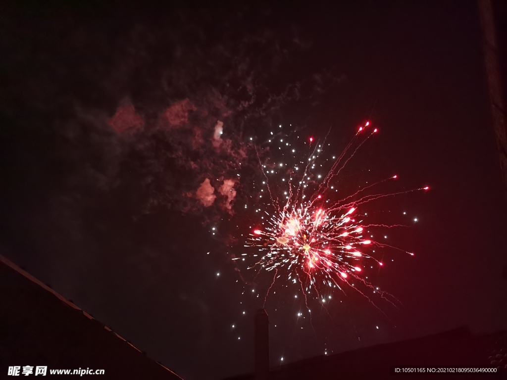 烟花 新年