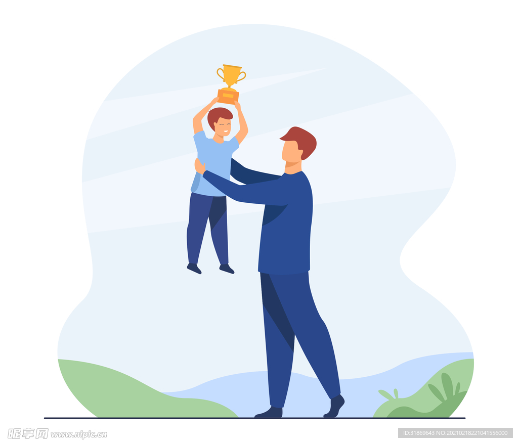 人物插图 扁平办公矢量