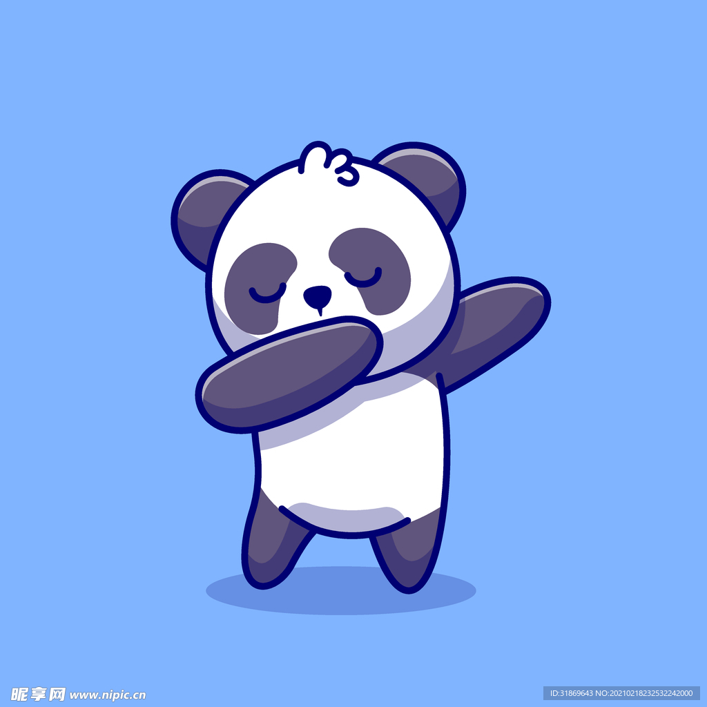 熊猫 卡通动物