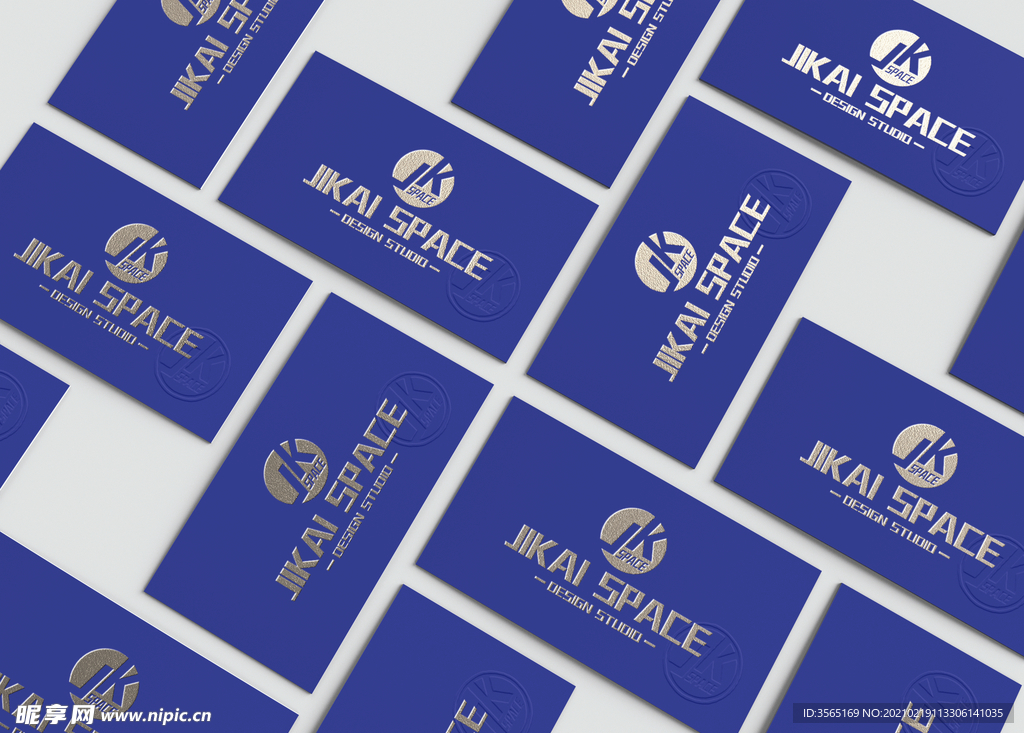 商业名片样机模型PSD智能贴图