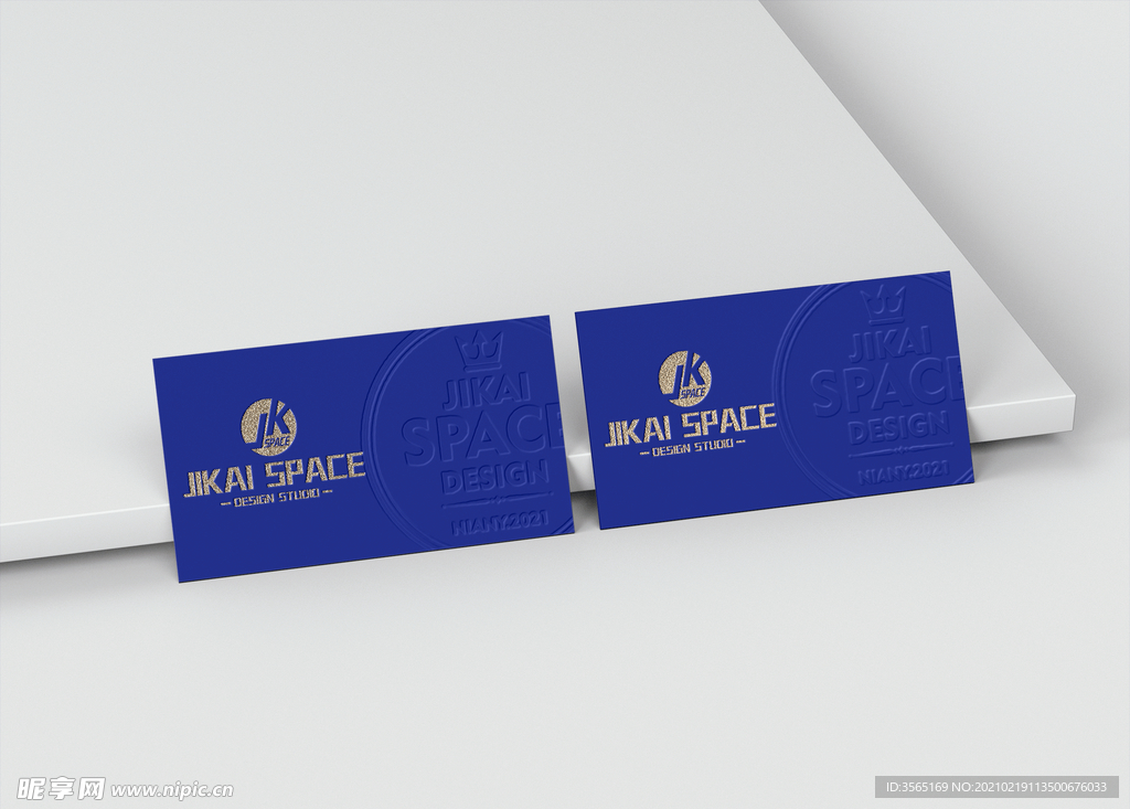 商业名片样机模型PSD智能贴图