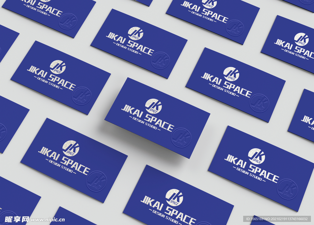 商业名片样机模型PSD智能贴图