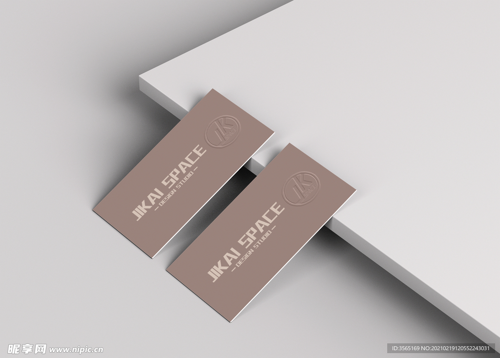 商业名片样机模型PSD贴图素材