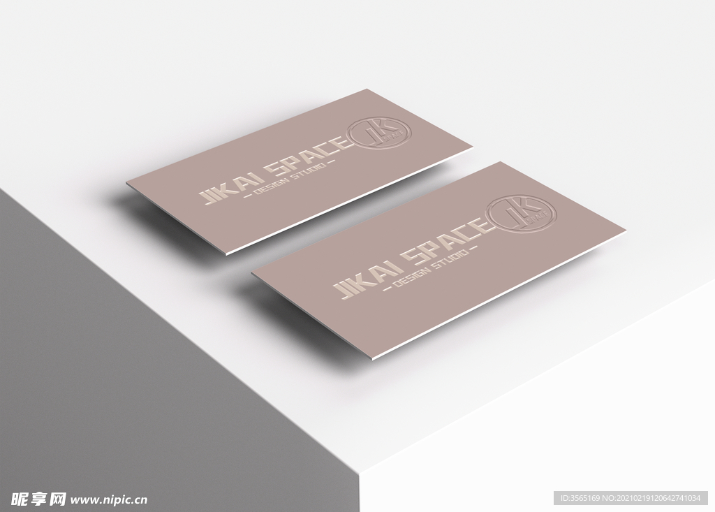 商业名片样机模型PSD贴图素材