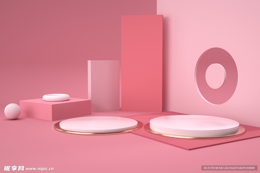 c4d背景素材图片简约海报