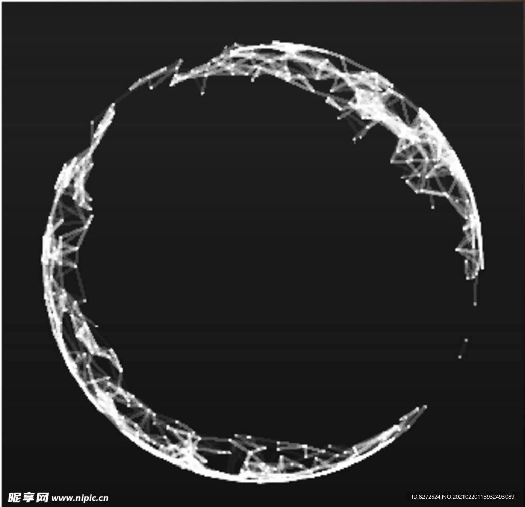 科技抽象化背景