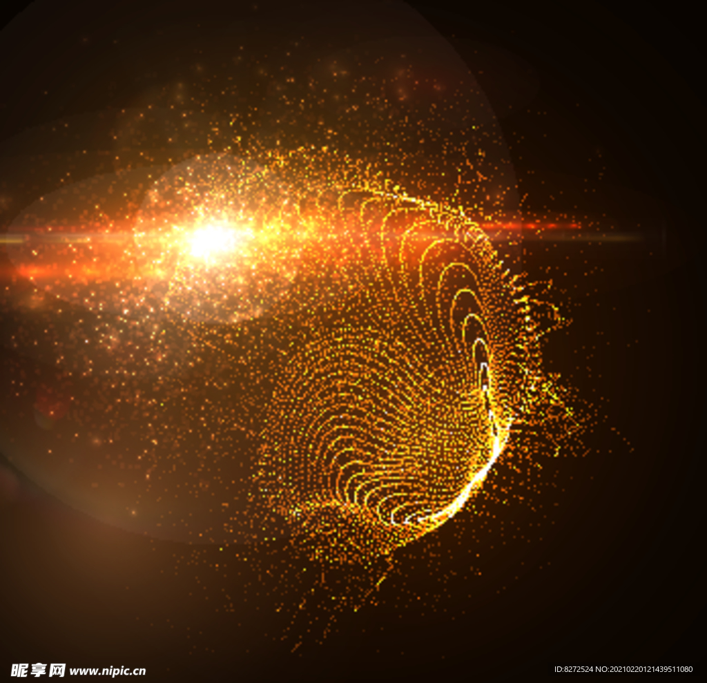 科技抽象化背景