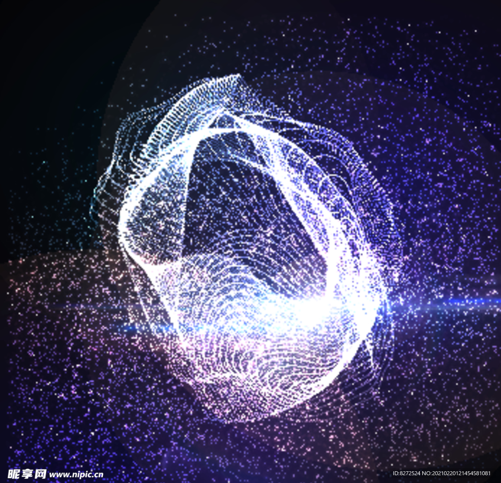 科技抽象化背景