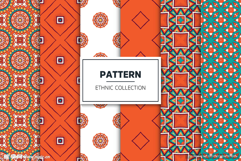 花纹图案 无缝印花