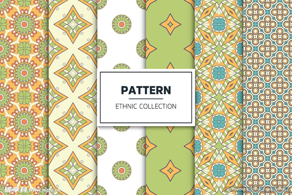 花纹图案 无缝印花