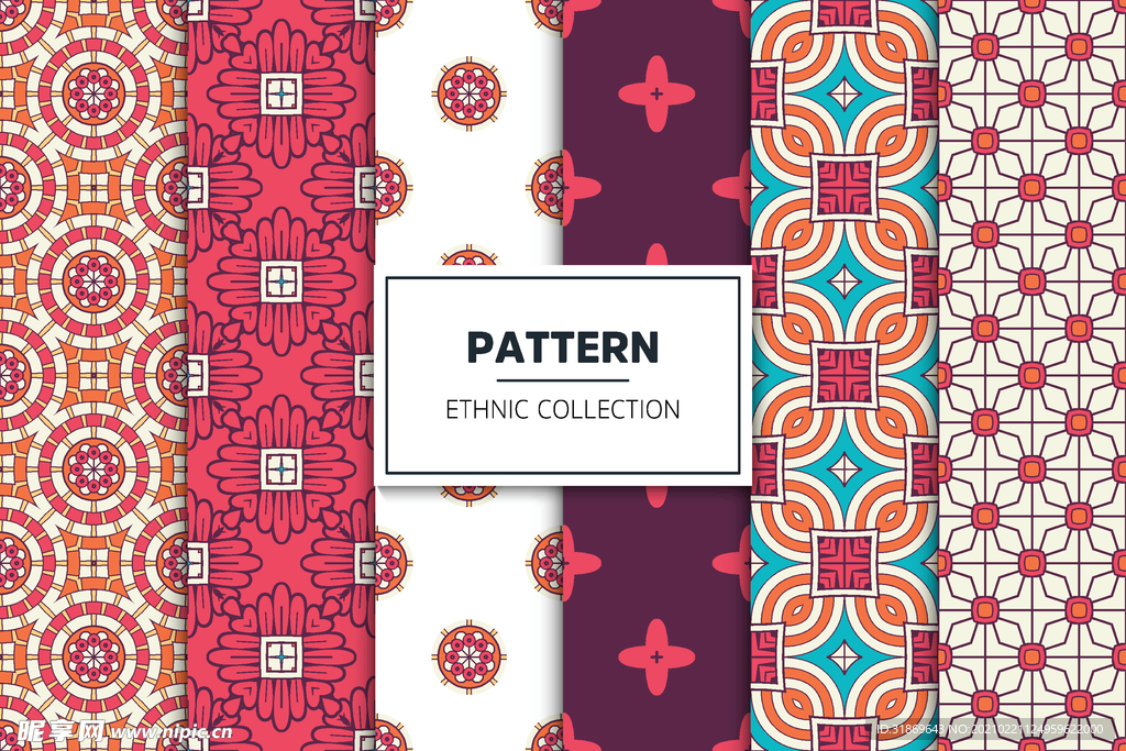 花纹图案 无缝印花