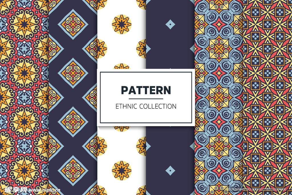 花纹图案 无缝印花