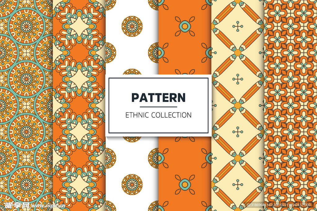 花纹图案 无缝印花