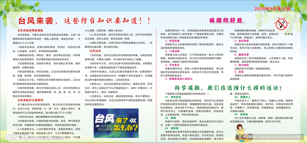 健康教育宣传栏