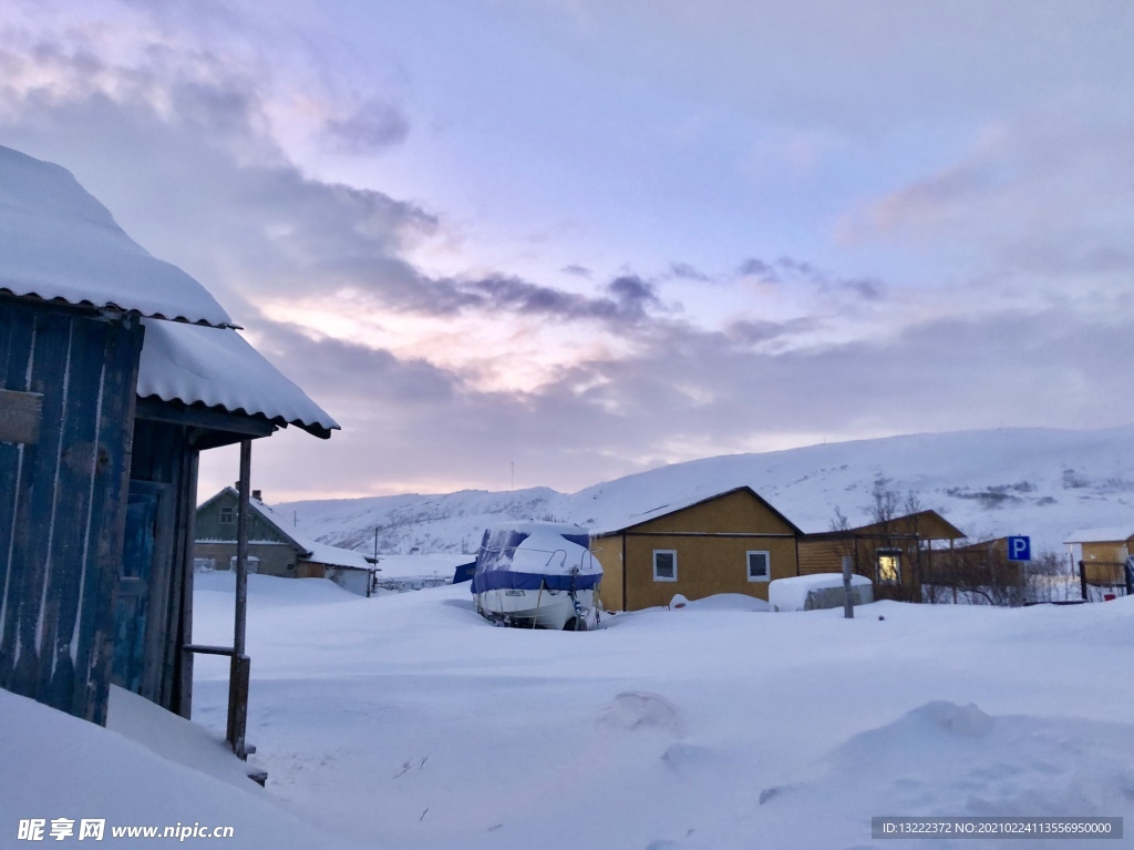 俄罗斯捷里风景摄影照片雪景