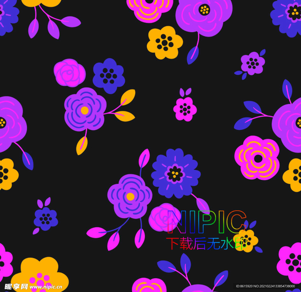 衣服印花eps矢量图