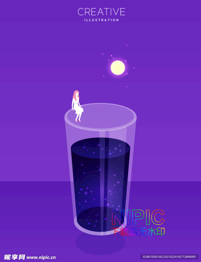 夜景ai图片