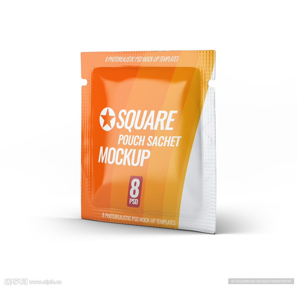 零食塑料袋包装样机