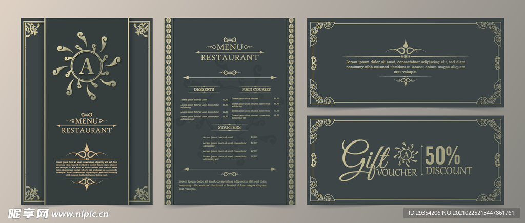 茶餐厅折页菜单图片