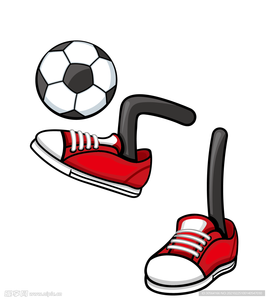 脚丫标志图标图形合成素材