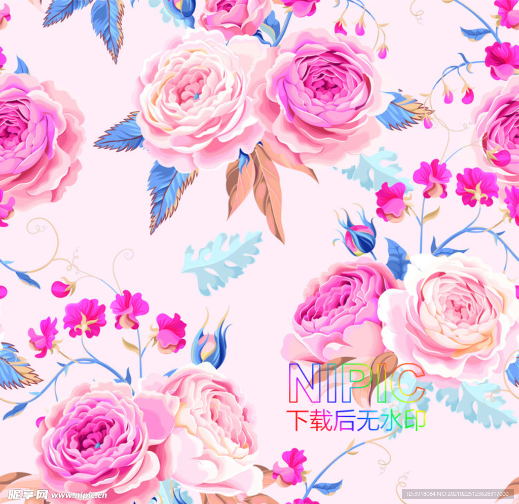 鲜花eps矢量图