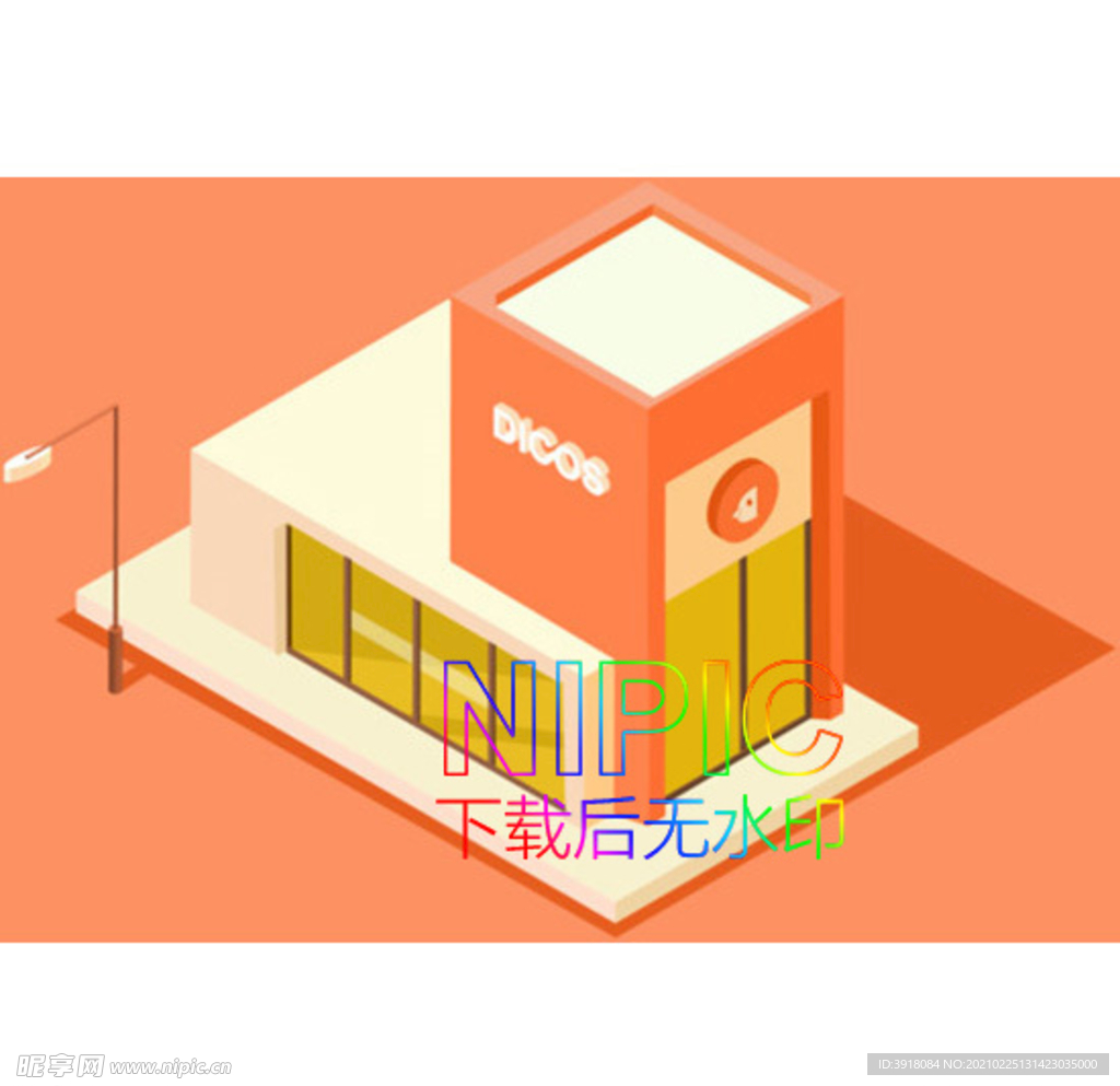 2.5d城市ai背景