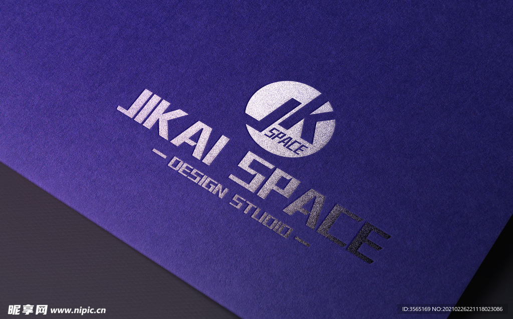 纸质烫印压印工艺LOGO样机