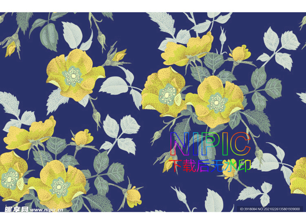 牡丹花eps矢量图