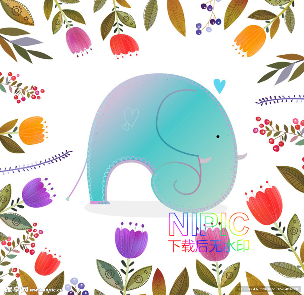 兔子eps矢量格式