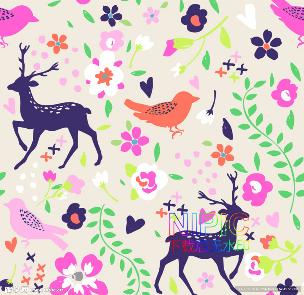 民族花纹eps背景