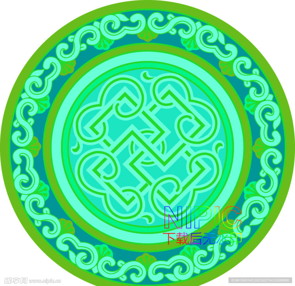 电脑绣花eps模版