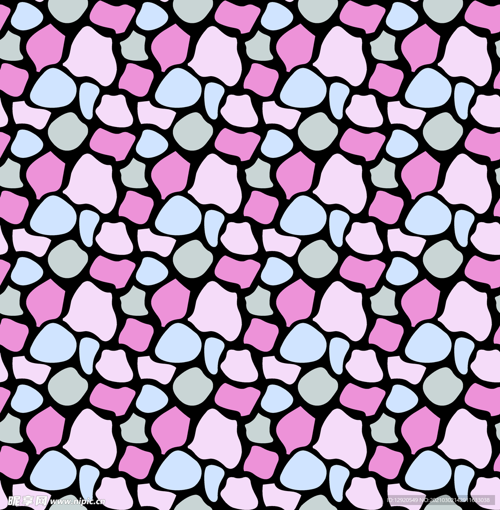 几何色块小方格