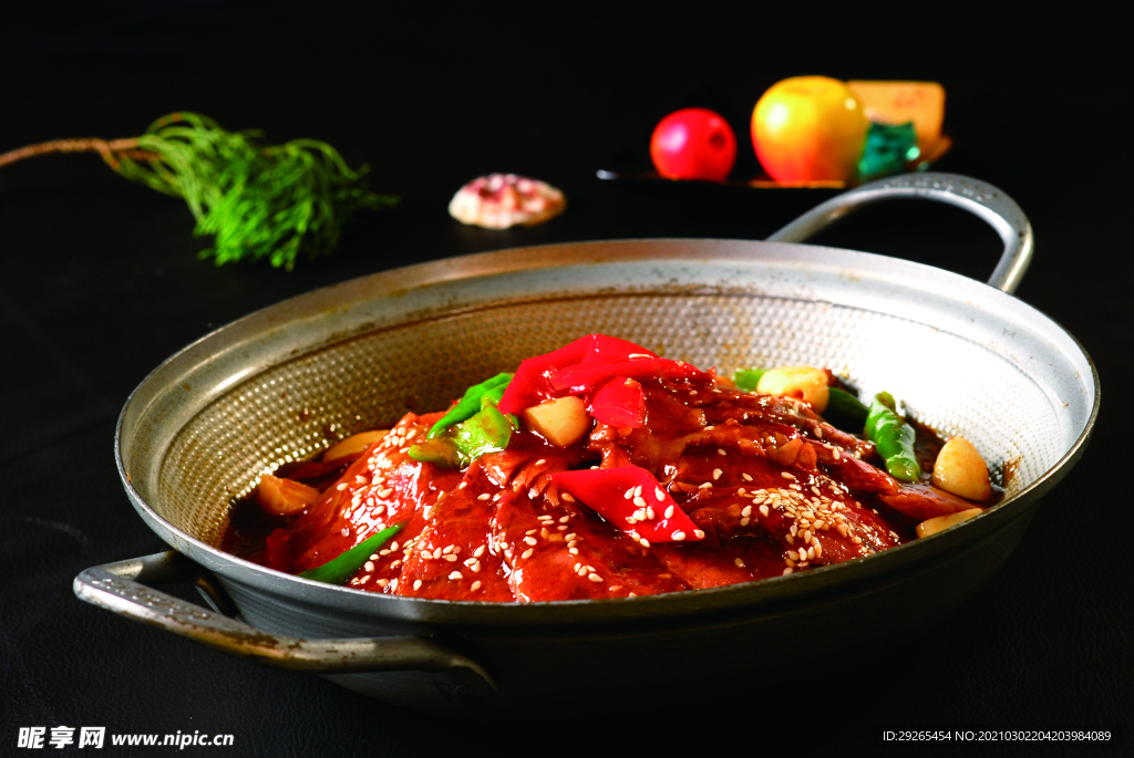 干锅牛肉