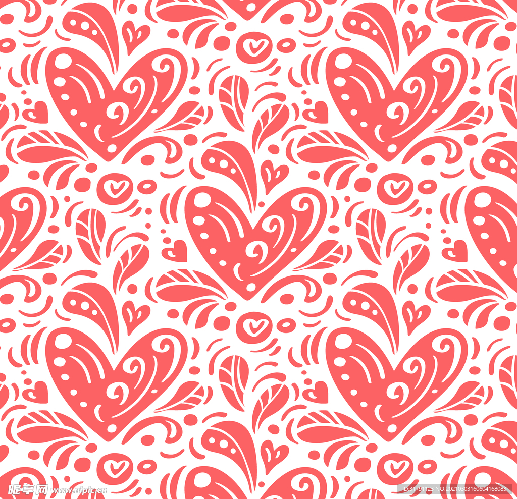 情人节底纹