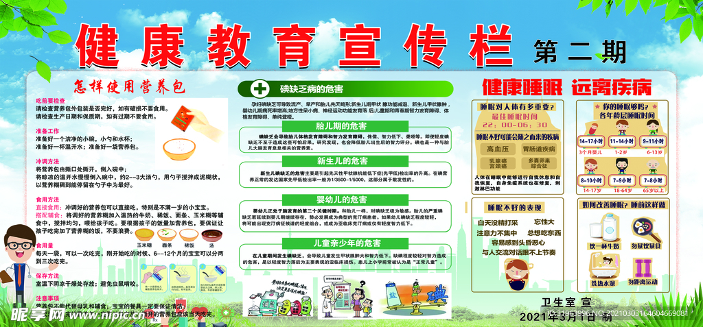 健康教育宣传栏