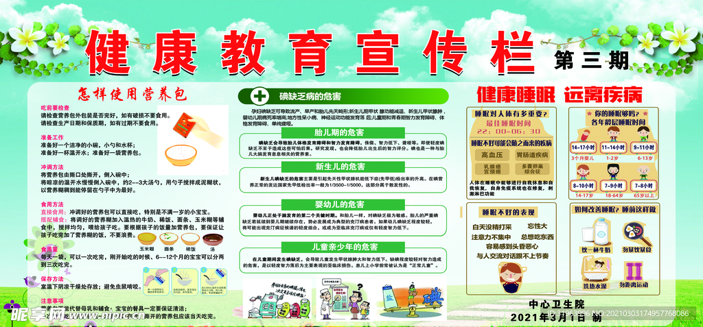 健康教育宣传栏