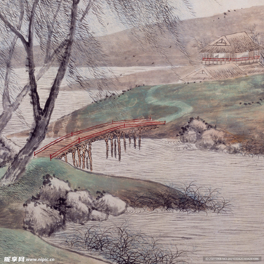 明清画