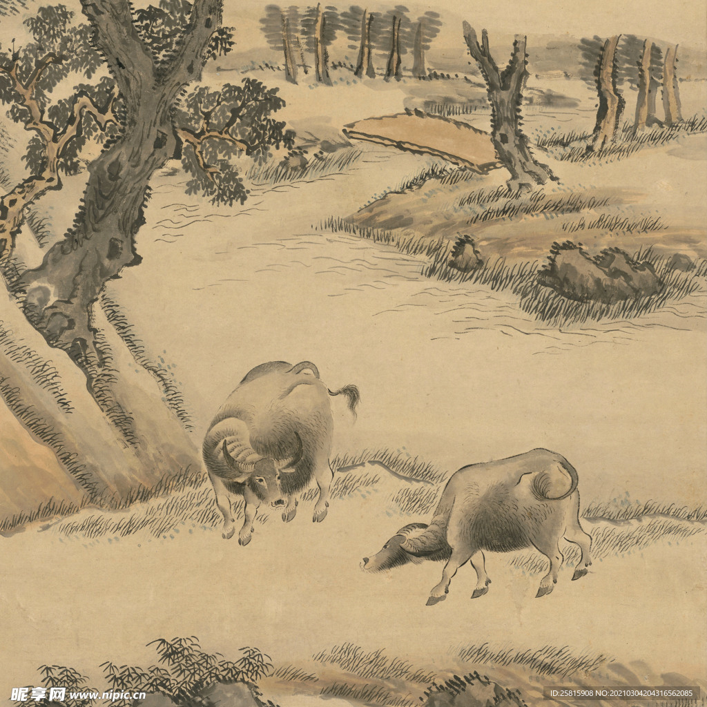 明清画