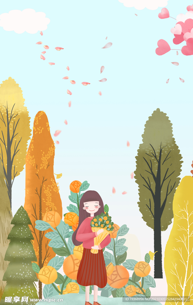 女神节背景